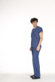 Erkek Cerahi Uniforma Yarasa Kol İndigo Terycotton