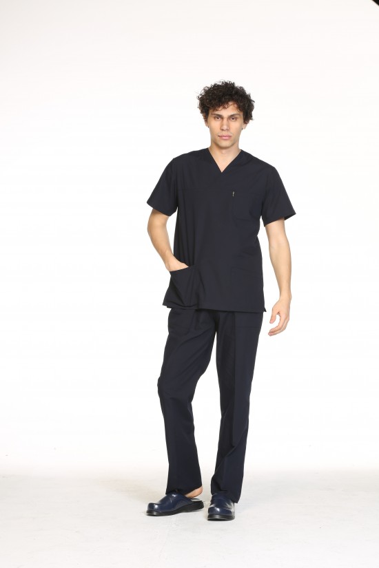 Doktor Üniforma Lacivert Terycotton