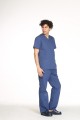 Erkek Doktor Nöbet Takımı İndigo Terycotton