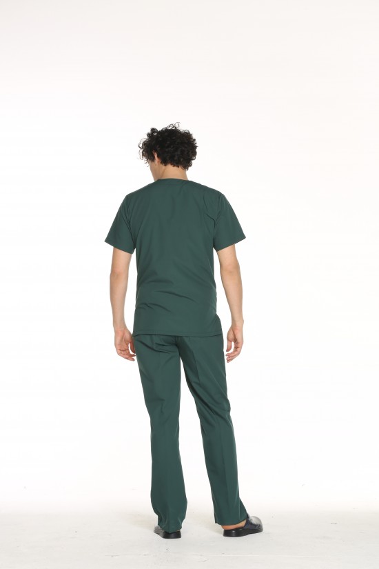 Erkek Üniforma Takım Avcı Yeşili Terycotton