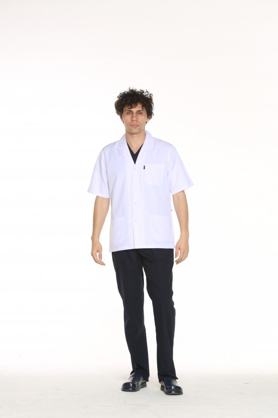 Erkek Kısa Kol Önlük Kısa Kol Klasik Yaka Alpaka