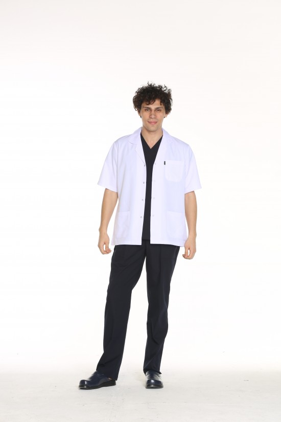 Erkek Kısa Kol Önlük Kısa Kol Klasik Yaka Alpaka