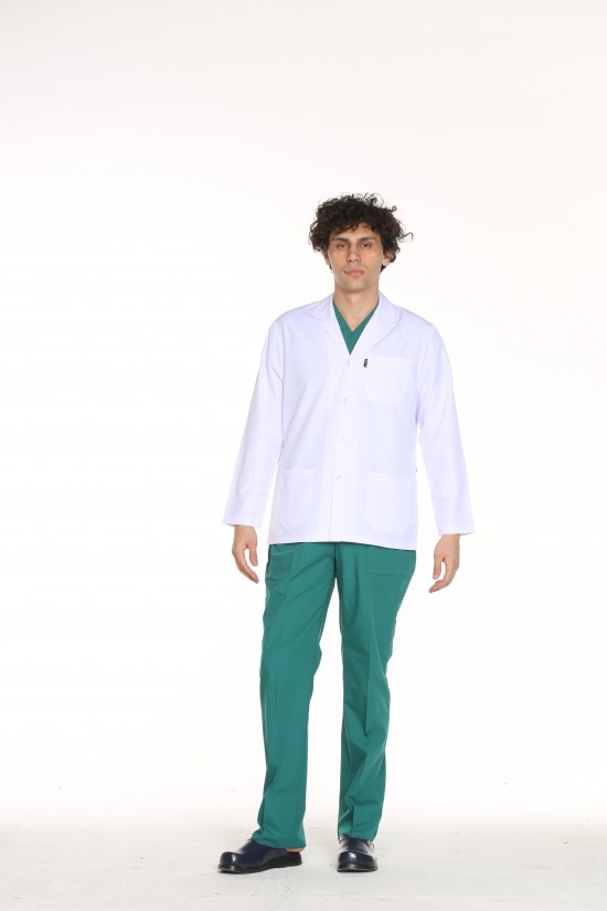 Erkek Önlük Klasık Yaka Çeket Boy Alpaka