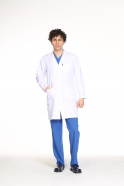 Doktor Önlükğü Klasik Yaka Uzun Boy