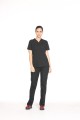 Kadın Doktor Uniforması Siyah Terycotton