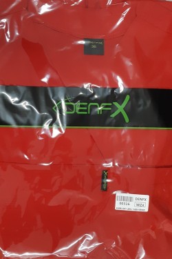 Likralı Hemşire Forması Kırmızı