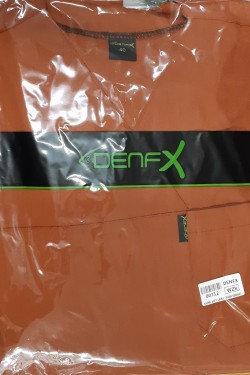 Likralı Scrubs Takım Kiremit