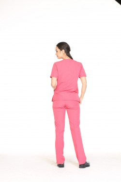 Doktor Hemşire Forması Narçiçeği Alpaka