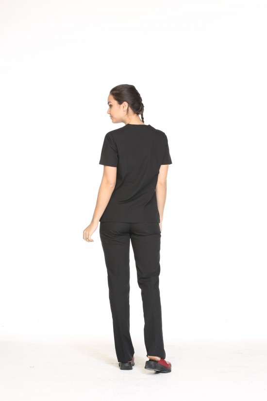 Doktor Uniforması Siyah Alpaka