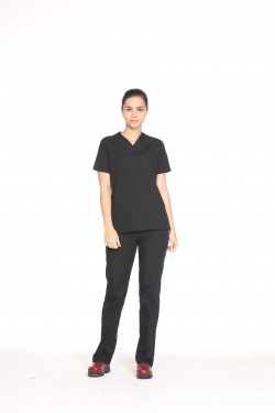 Doktor Uniforması Siyah Alpaka