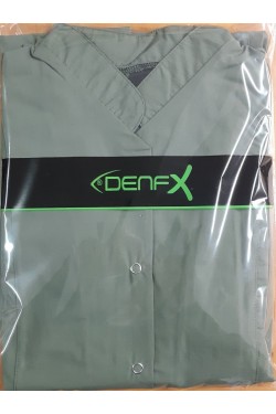 Testtür Hemşire Forması Haki Terycotton